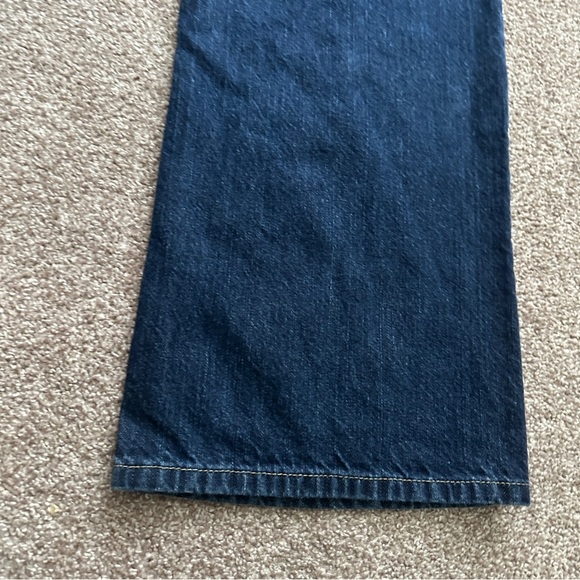 Liz Claiborne Paisley Embroidered Bootcut Dark Wash Jeans Women’s Plus Size 16W - Picture 14 of 16